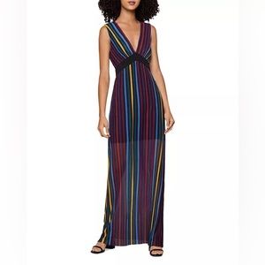 BCBGeneration Striped Maxi Dress